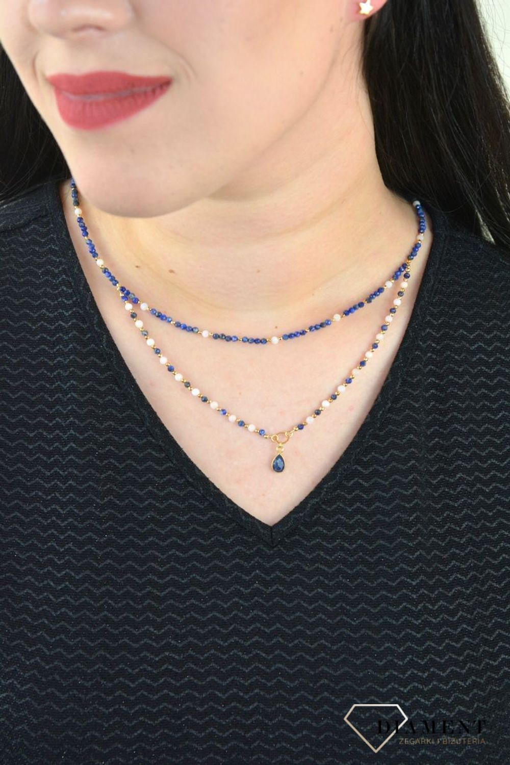 Naszyjnik podwójny lapis,opal, hematyt DIA-NSZ-4865-925.jpg