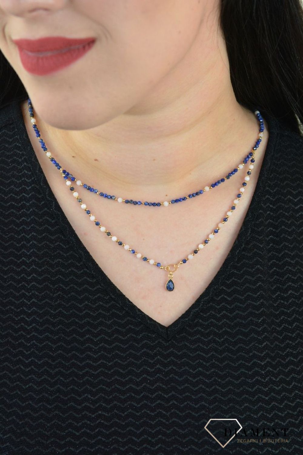 Naszyjnik podwójny lapis,opal, hematyt DIA-NSZ-4865-925.jpg