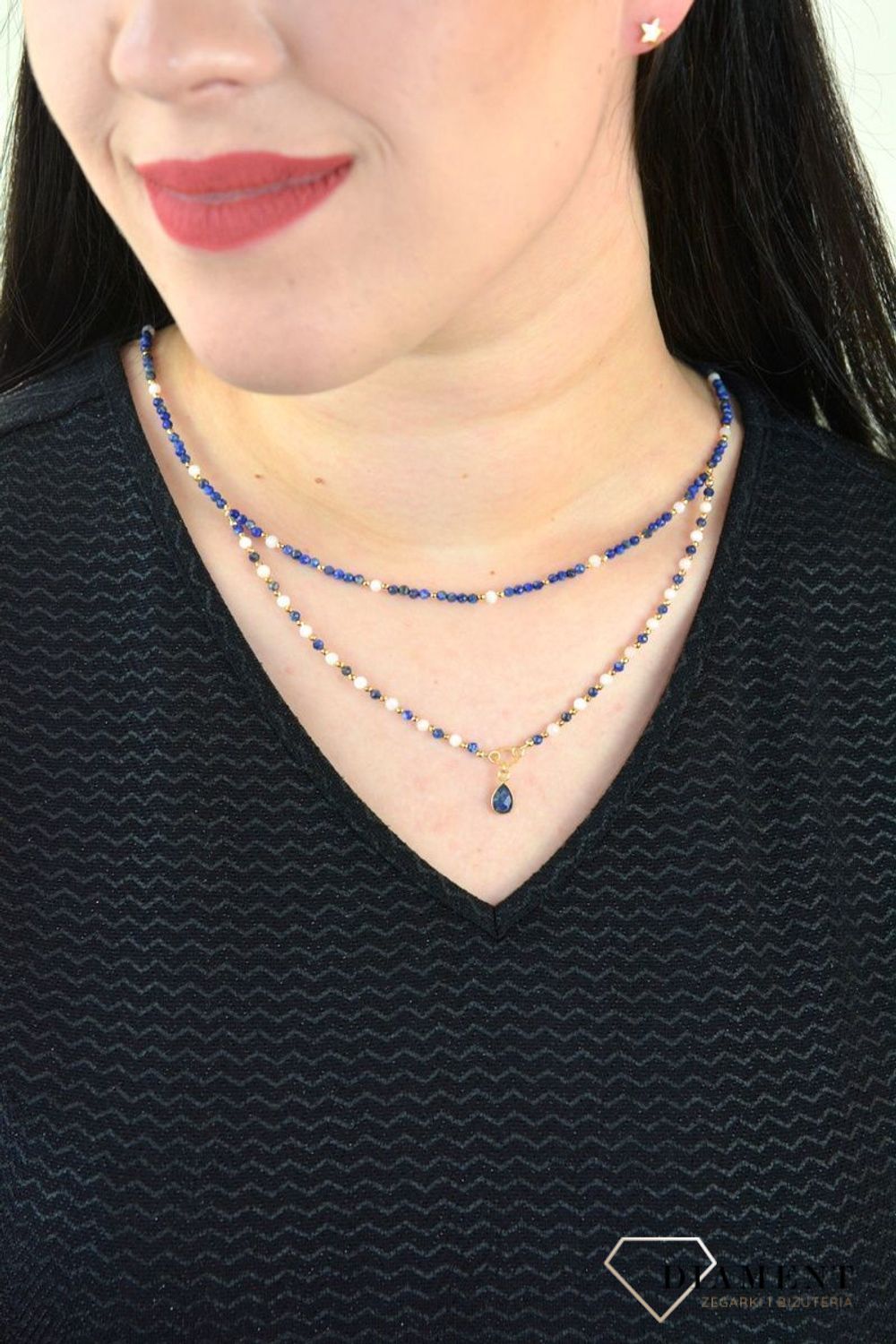 Naszyjnik podwójny lapis,opal, hematyt DIA-NSZ-4865-925.jpg