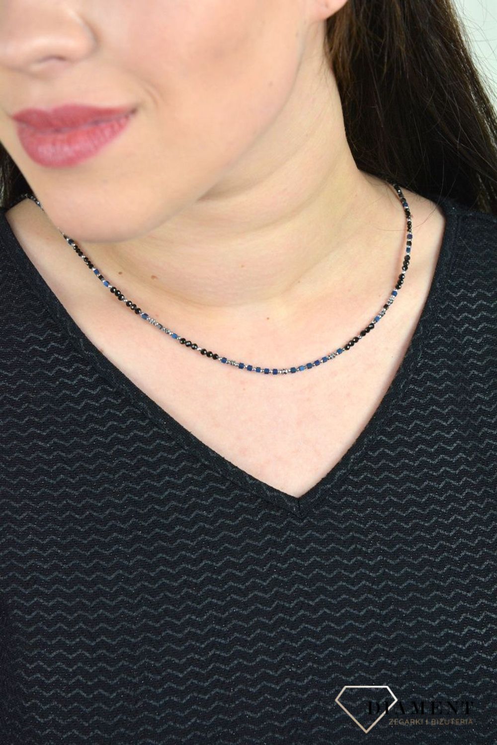 Naszyjnik kamienie naturalne turmalin,hematyt DIA-NSZ-4872-925.jpg