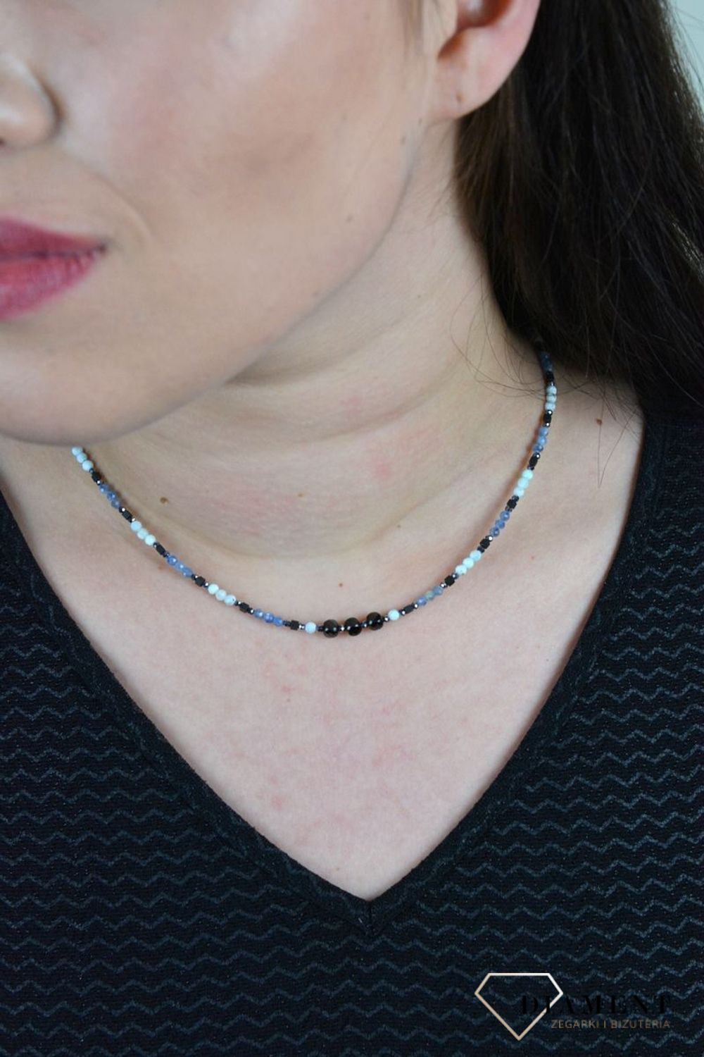 Naszyjnik larimar, kyanit, terahertz DIA-NSZ-4881-925..jpg