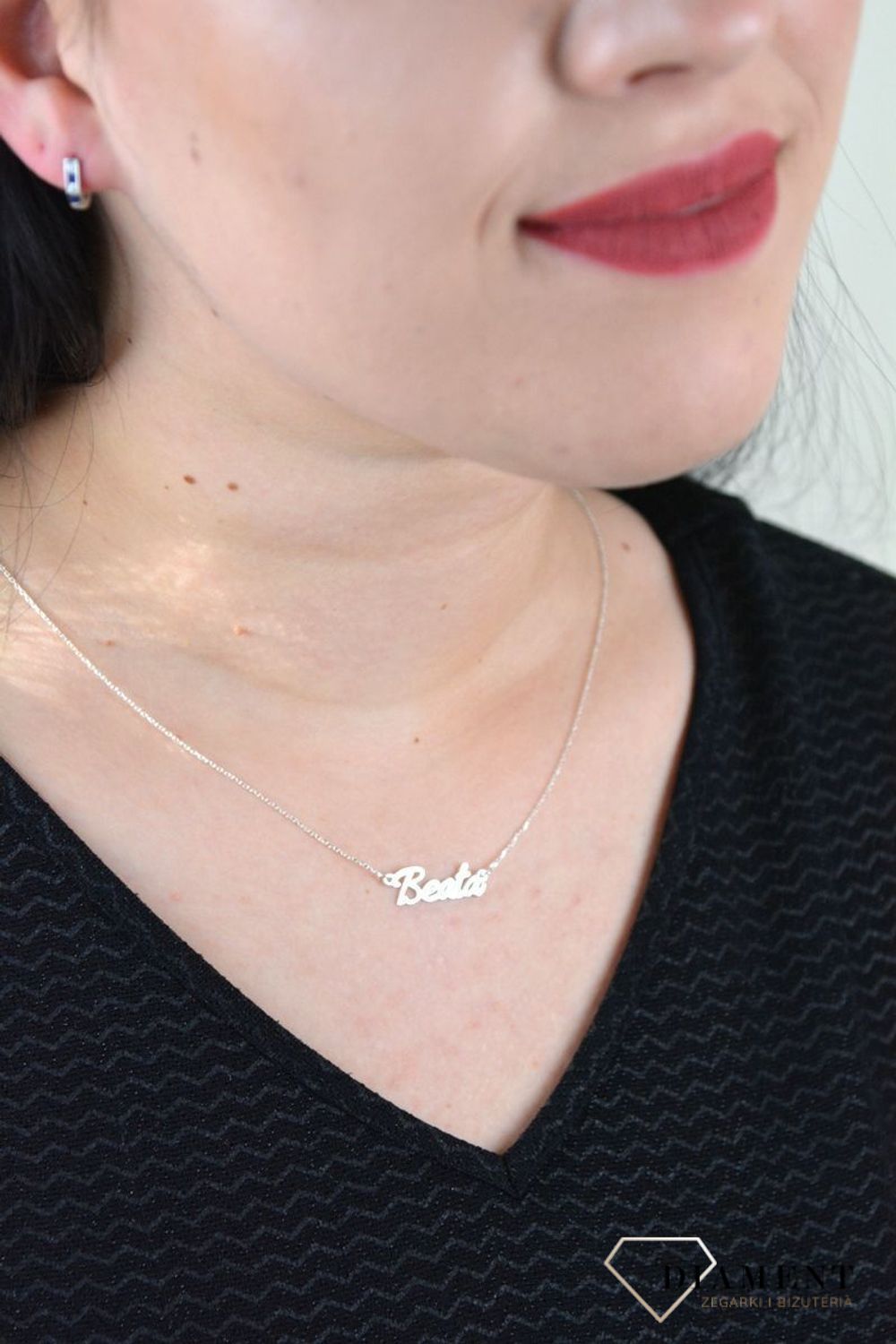 Naszyjnik srebrny celebrytka z imieniem BEATA DIA-NSZ-4928BEATA-925.jpg