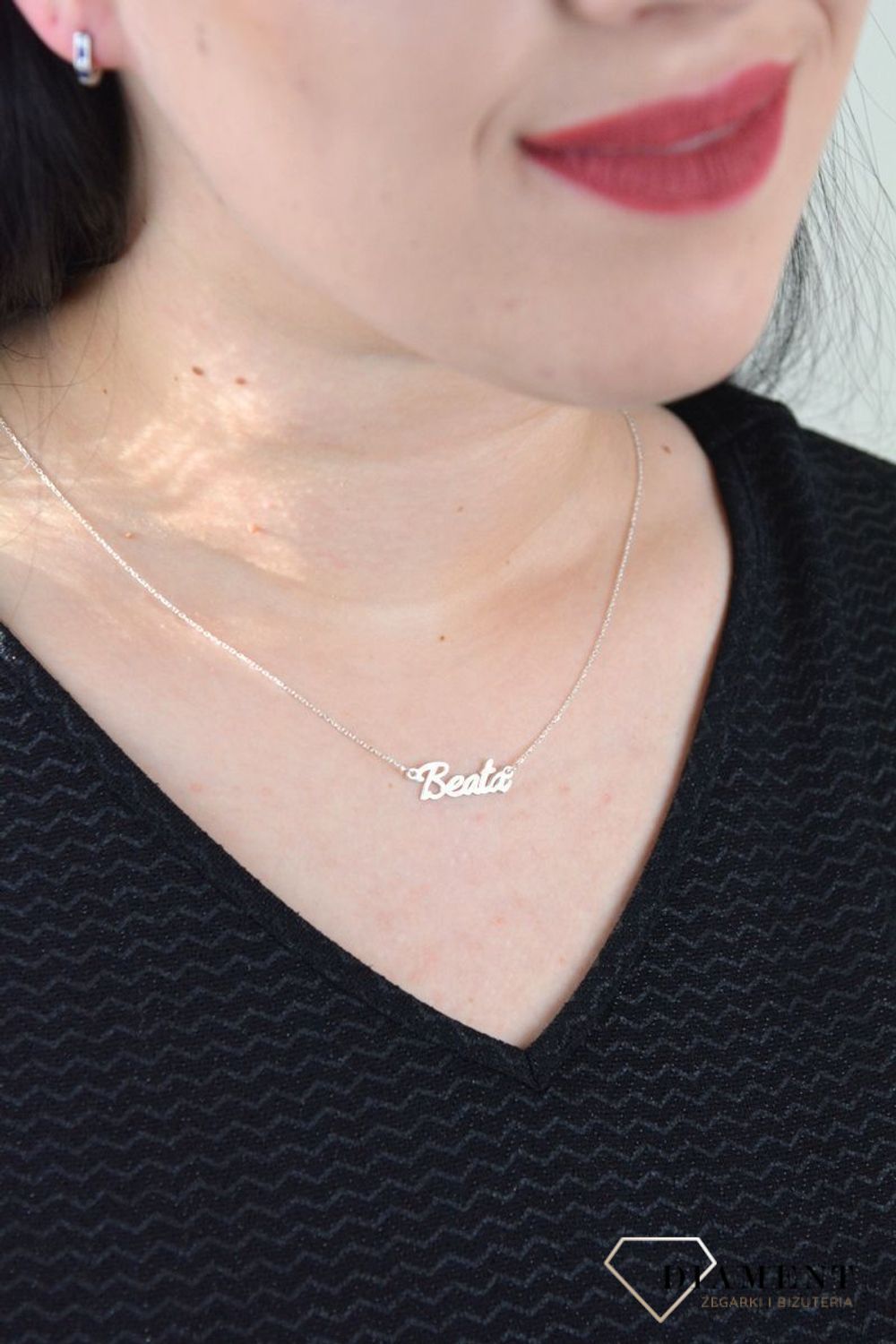 Naszyjnik srebrny celebrytka z imieniem BEATA DIA-NSZ-4928BEATA-925.jpg