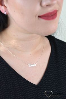 Naszyjnik srebrny celebrytka z imieniem BEATA DIA-NSZ-4928BEATA-925. Jest to doskonały upominek dla kobiety, która nosi właśnie to imię (3).JPG