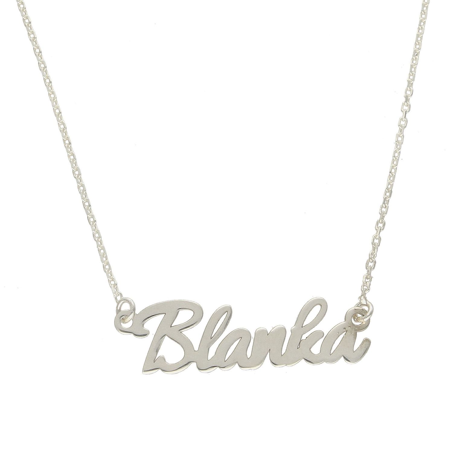 Srebrny naszyjnik celebrytka z imieniem Blanka DIA-NSZ-4928BLANKA-925.jpg