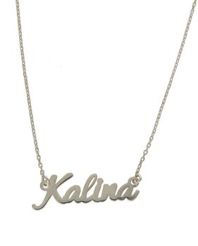 Naszyjnik srebrny celebrytka z imieniem Kalina  DIA-NSZ-4928KALINA-925. Subtelny i nowoczesny naszyjnik ze srebra próby 925. Piękny naszyjnik ze srebra z imieniem Kalina. Jest to doskonały upominek dla kobiety, która nosi właś.jpg