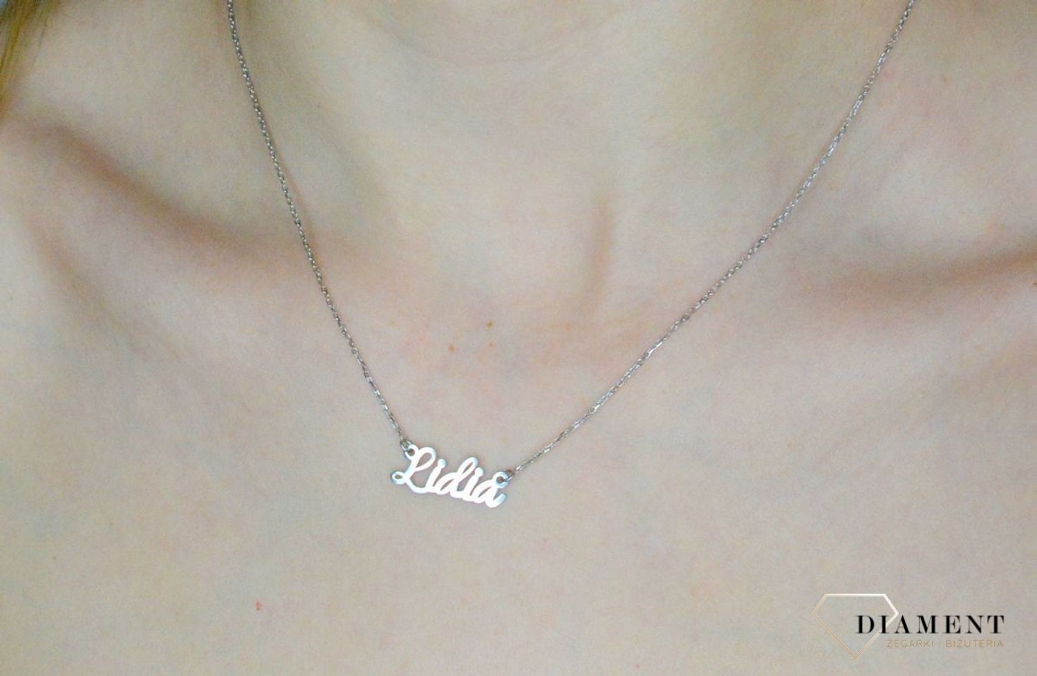 Srebrny naszyjnik damski 925 Imię Lidia DIA-NSZ-4928LIDIA-925.jpg