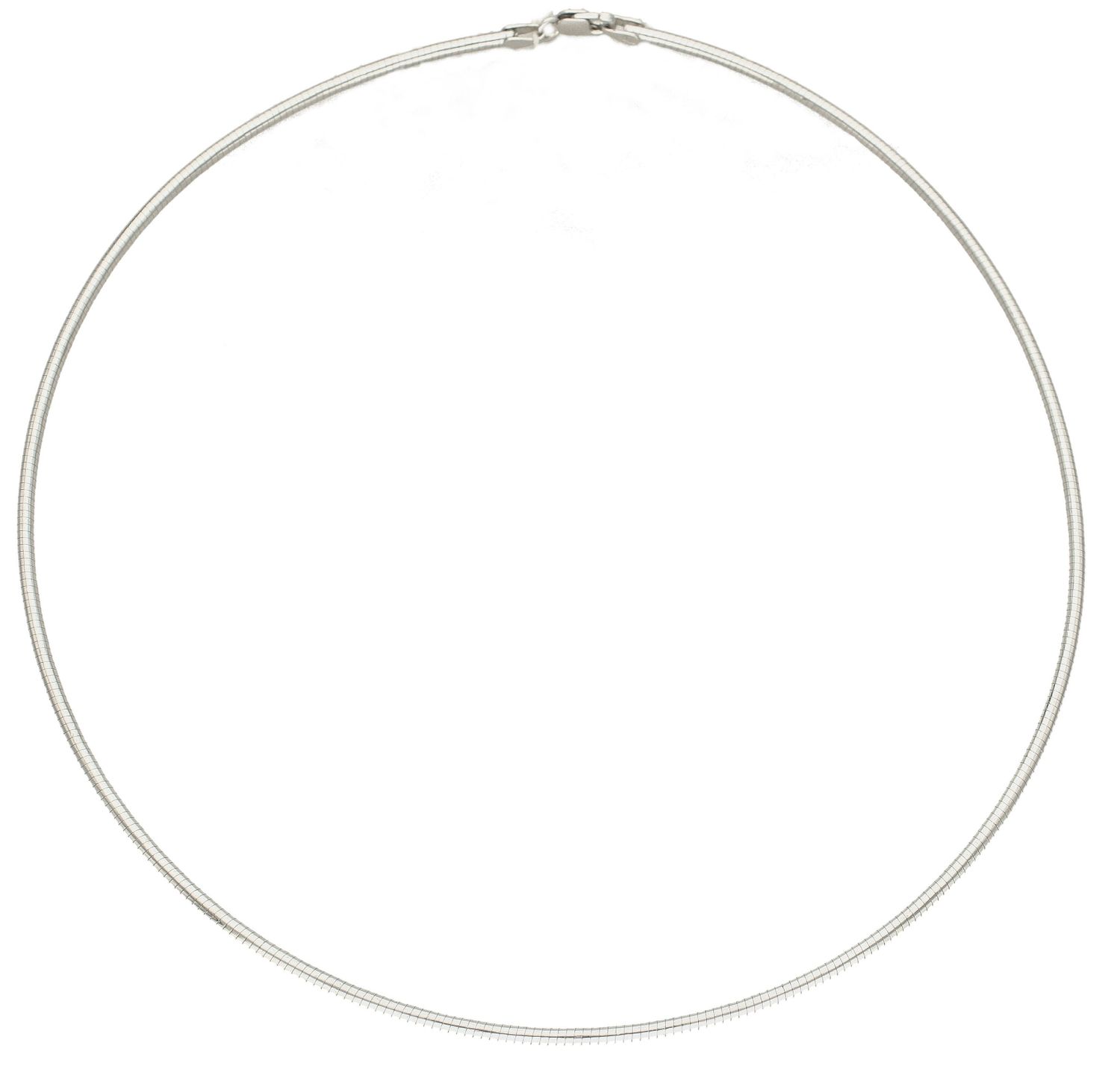 Srebrny naszyjnik sztywny 40 cm DIA-NSZ-5588-925. Srebrny naszyjnik damski. Damski naszyjnik sztywny. Naszyjnik  srebrny idealny na prezent. Naszyjnik na każdą okazję..jpg