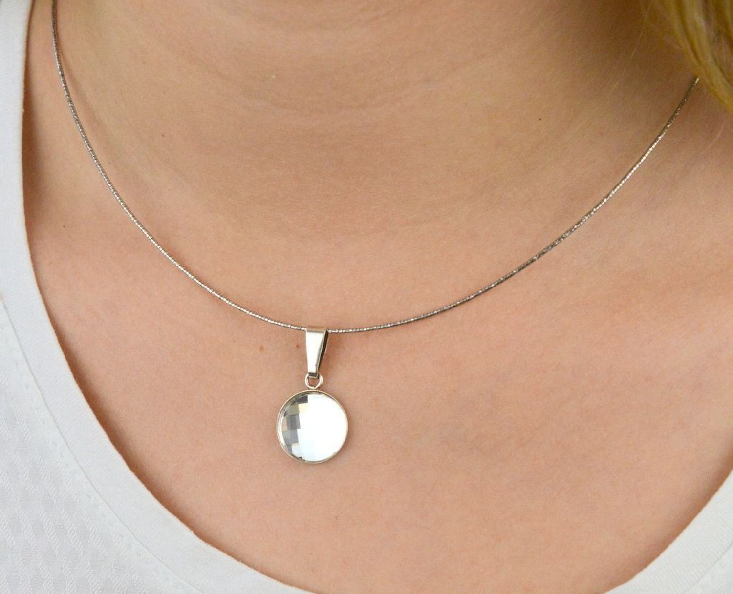 Srebrny naszyjnik damski obróżka. Srebrny naszyjnik. Naszyjnik damski obróżka. Naszyjnik damski elegancki. Idealny pomysł na prezent. Naszyjnik na każdą okazję. Naszyjnik dla każdej kobiety..jpg