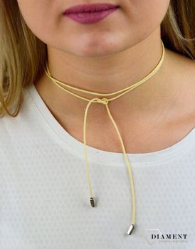 Naszyjnik damski typu choker Sznurek 100 cm DIA-NSZ-5592-925. Naszyjnik sznurek. Sznurek długi typu boho. Naszyjnik sznurek typu choker.  (2).JPG