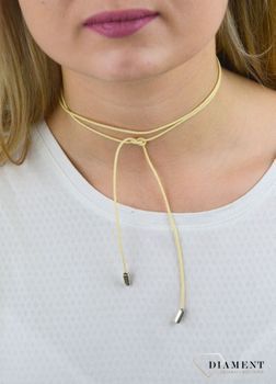 Naszyjnik damski typu choker Sznurek 100 cm DIA-NSZ-5592-925. Naszyjnik sznurek. Sznurek długi typu boho. Naszyjnik sznurek typu choker.  (5).JPG