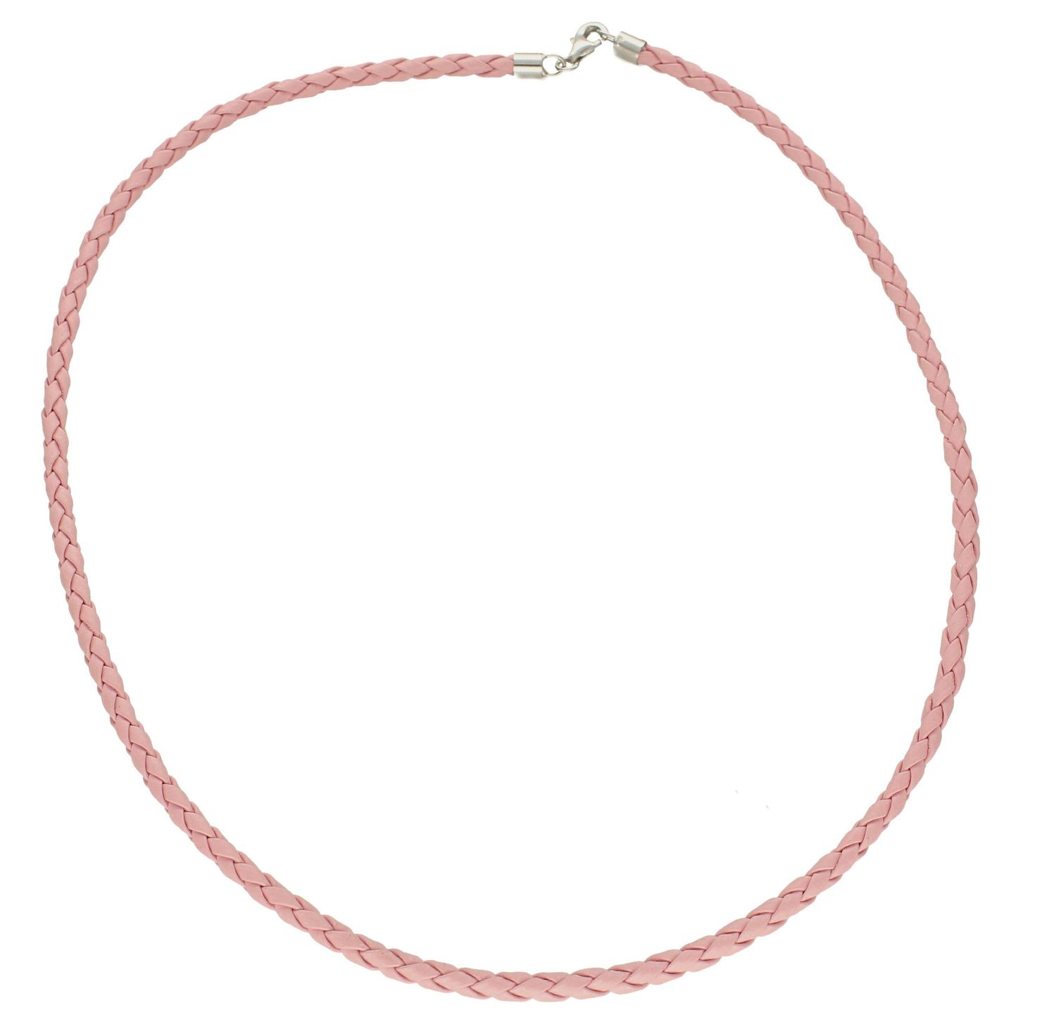 Naszyjnik różowy rzemyk pleciony DIA-NSZ-5610-925.Naszyjnik rzemyk pleciony. Rzemyk pleciony różowy. Naszyjnik pleciony różowy. Naszyjnik damski, młodzieżowy. Naszyjnik rzemyk idealny na lato..jpg