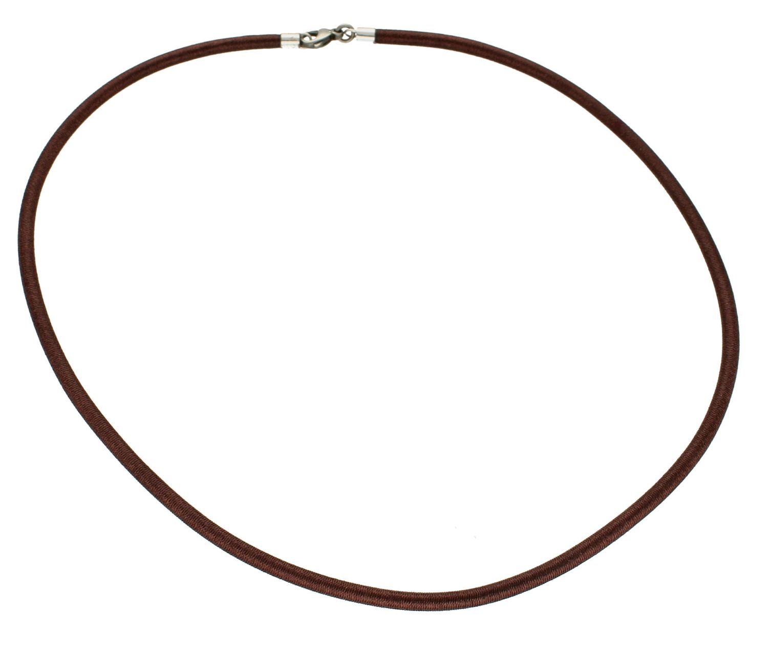 Naszyjnik brązowy sznurek 4mm DIA-NSZ-5618-925. Naszyjnik sznureczek. Naszyjnik brązowy choker. Naszyjnik damski, młodzieżowy choker. Naszyjnik damski brązowy. Naszyjnik idealny na lato.Naszyjnik brązowy sz (1).jpg