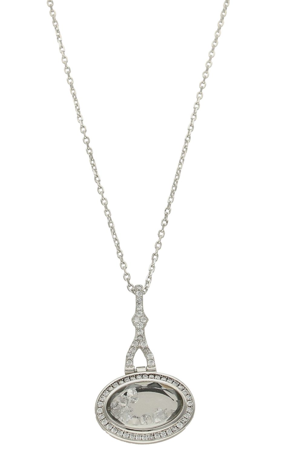 Naszyjnik srebrny celebrytka 'Błyszczące cyrkonie' DIA-NSZ-6791-925. Naszyjnik srebrny celebrytka. Srebrny naszyjnik damski. Naszyjnik damski z cyrkoniami. Srebrny naszyjnik celebrytka na każdą okazję. Naszyjnik celebrytka id.jpg