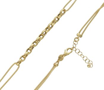 Złoty naszyjnik 585 'podwójny łańcuszek z owalnymi ogniwkami' DIA-NSZ-7591-585 (1).jpg