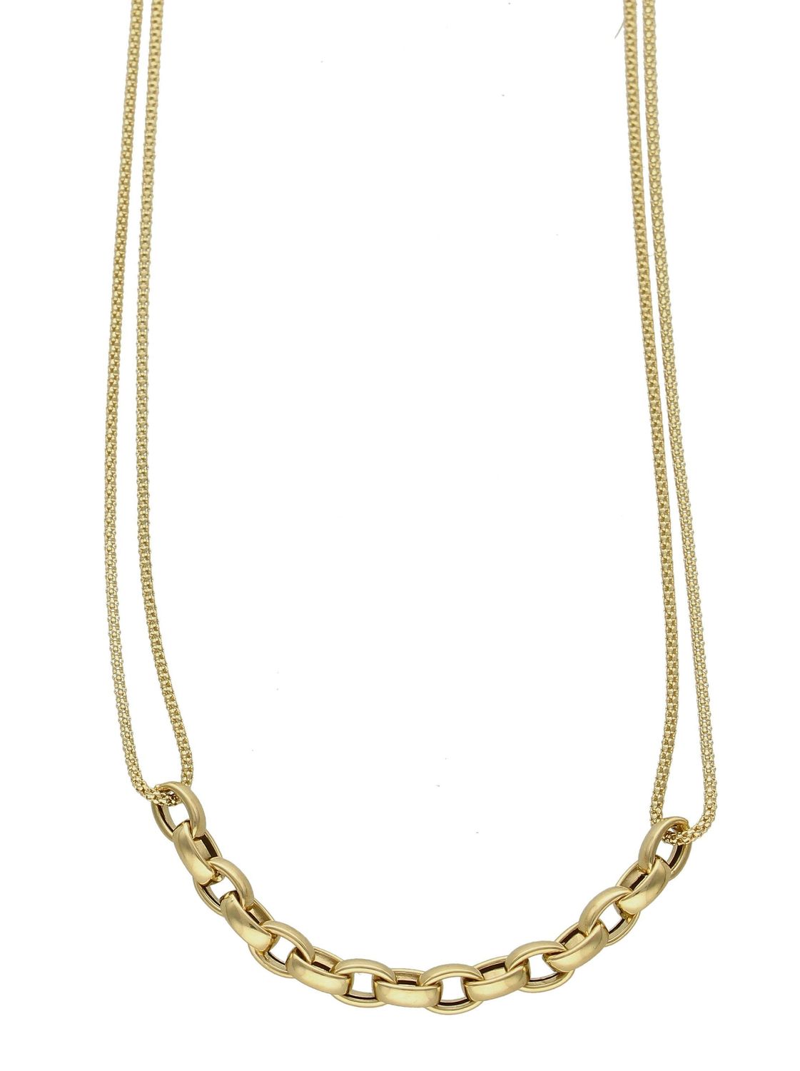 Złoty naszyjnik 585 'podwójny łańcuszek z owalnymi ogniwkami' DIA-NSZ-7591-585 (2).jpg