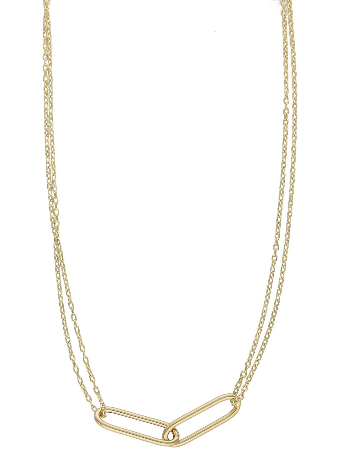 Prezentowany złoty naszyjnik to doskonała propozycja dla kobiet, które cenią sobie uniwersalne i oryginalne dodatki. Naszyjnik w takiej formie to ciekawy model, który z pewnością zachwyci kobiety eleganckie.jpg