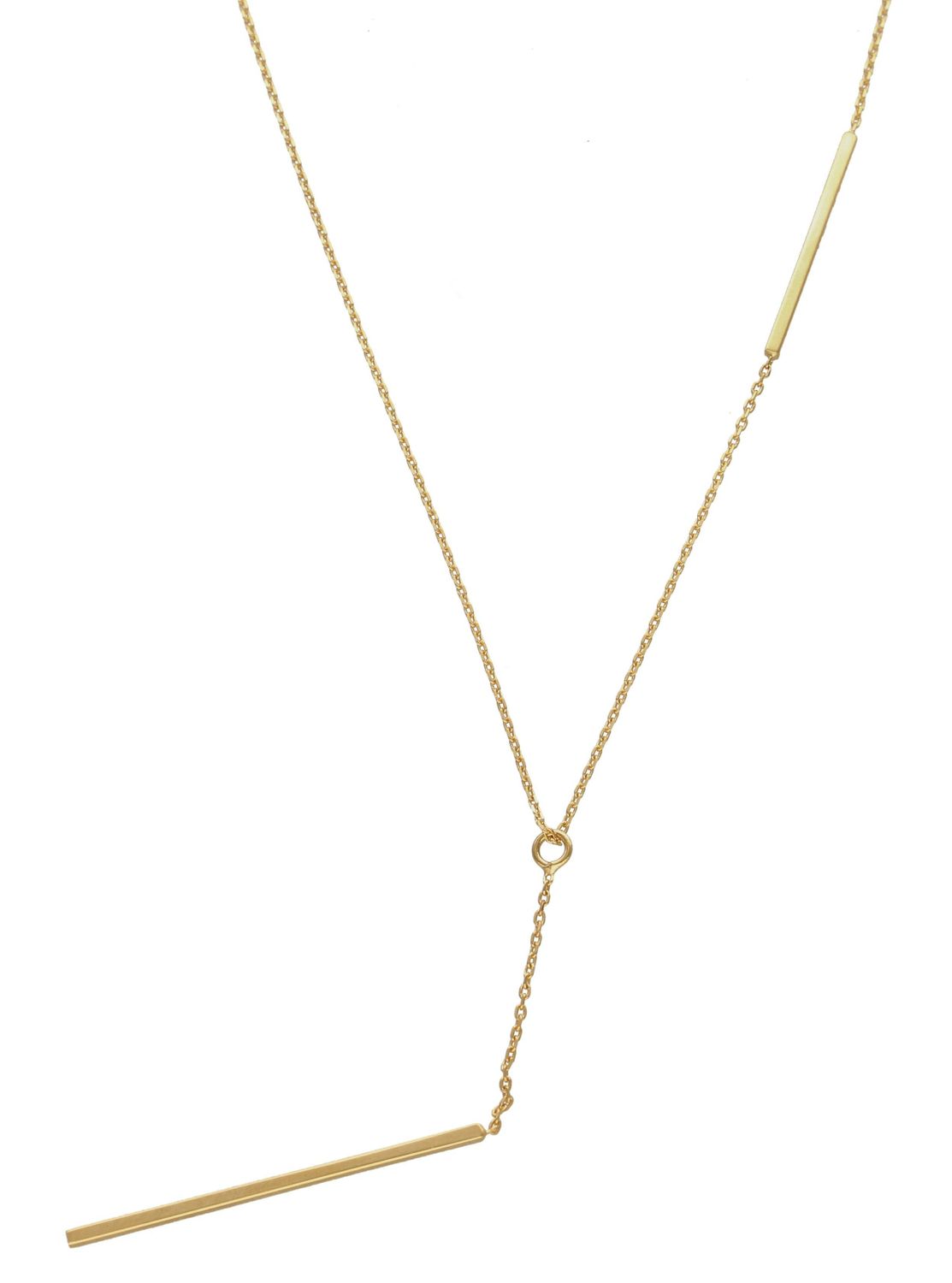 Złoty naszyjnik krawatka 585 patyczek DIA-NSZ-7597-585xxxx.jpg