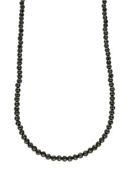 Naszyjnik damski kolorowe kamienie naturalne spinel DIA-NSZ-8056-925.  Naszyjniki z kamieniami naturalnymi od lat zachwycają elegancją i ponadczasowym pięknem. Drobne koraliki kamieni naturalnych w kolorze czarnym. Naszyjnik i.jpg