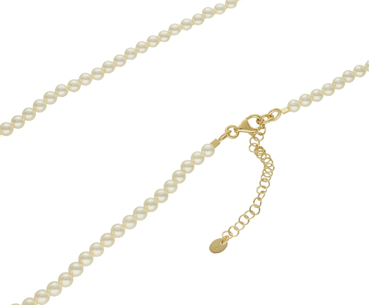 Naszyjnik damski kamienie naturalne perły DIA-NSZ-8153-925. . Naszyjniki z kamieniami naturalnymi od lat zachwycają elegancją i ponadczasowym pięknem. Drobne koraliki kamieni naturalnych odcieniu białym. Naturalne perły idealn (1).jpg