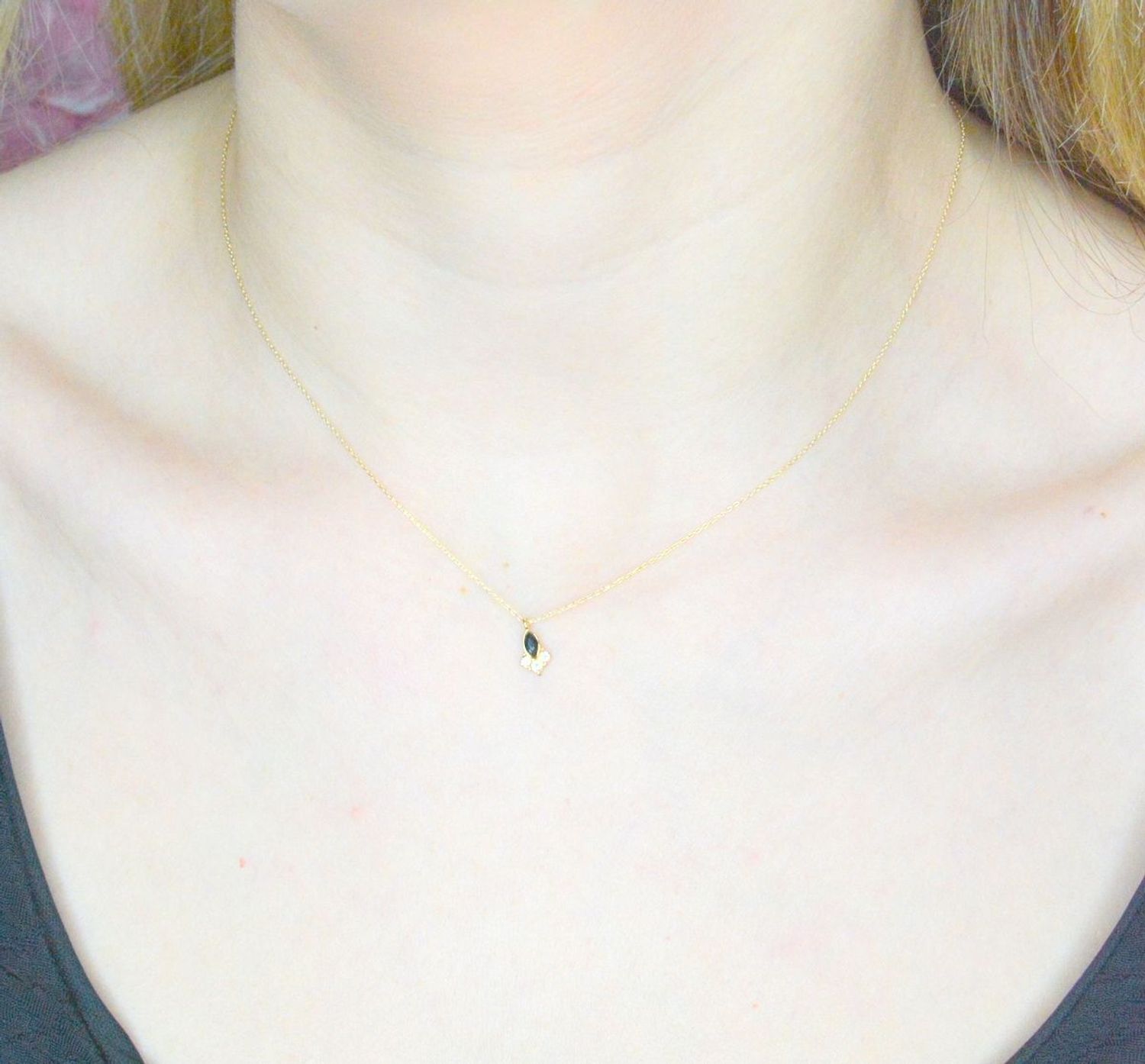 Złoty naszyjnik 585 z delikatną zawieszką DIA-NSZ-9715-585 (2).jpg