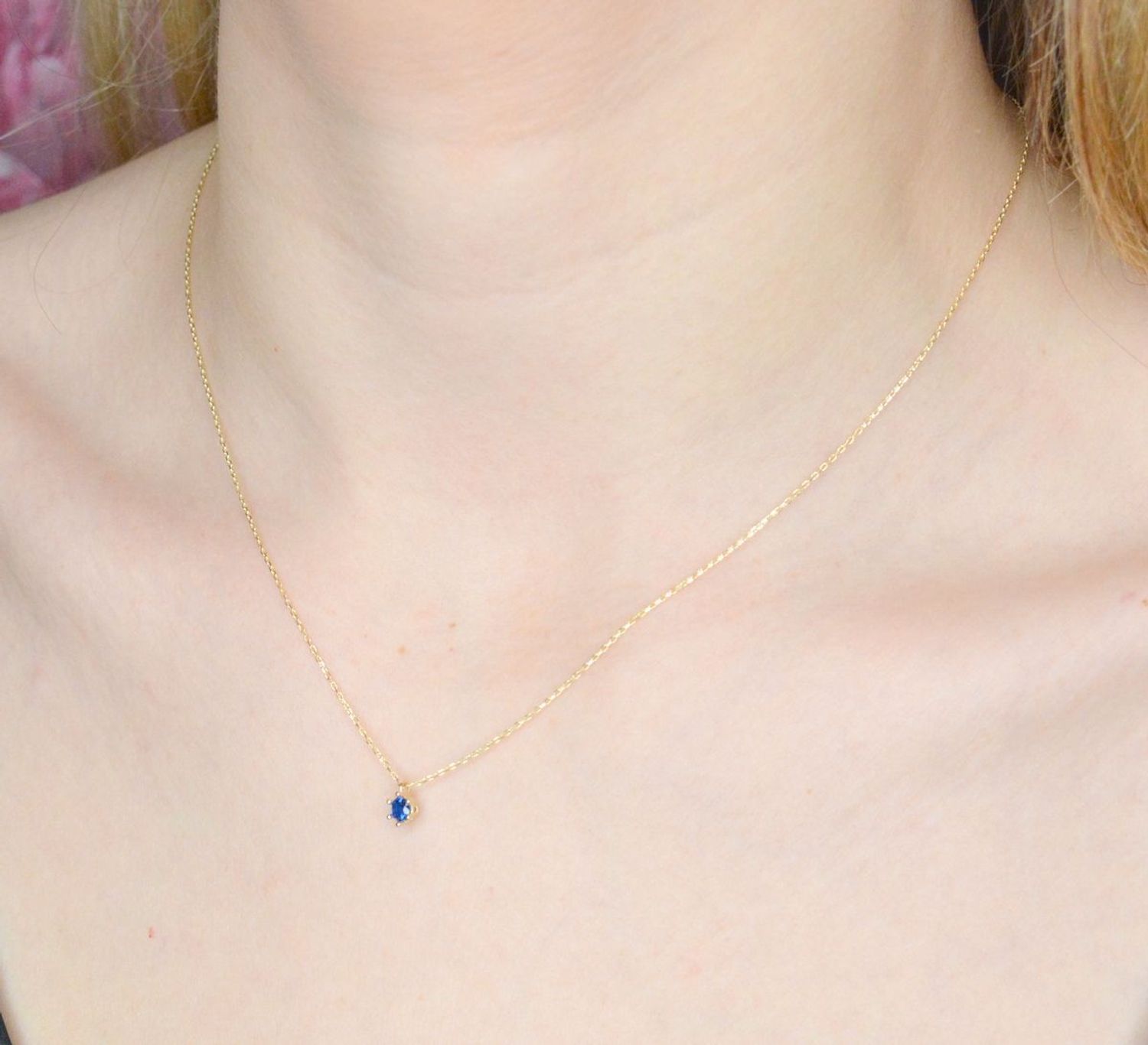 Naszyjnik złoty 585 z cyrkonią w kolorze szafiru DIA-NSZ-9718-585 (2).jpg