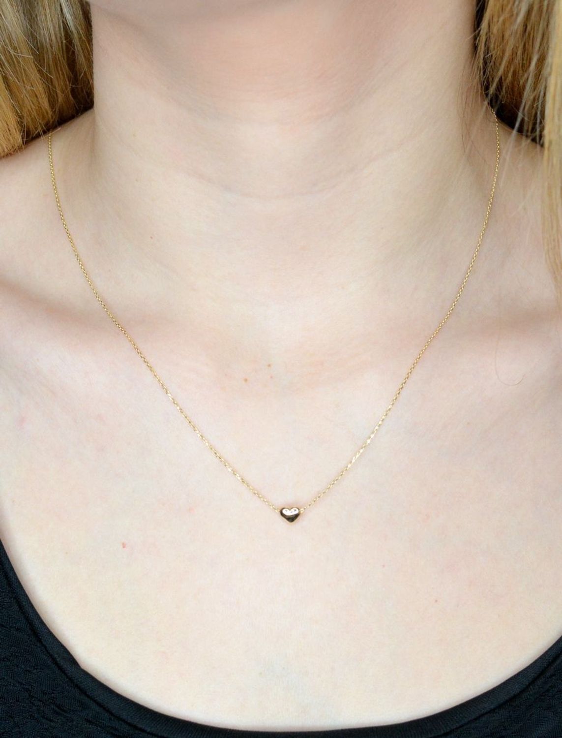 Naszyjnik złoty 585 celebrytka z serduszkiem DIA-NSZ-9722-585 (2).jpg