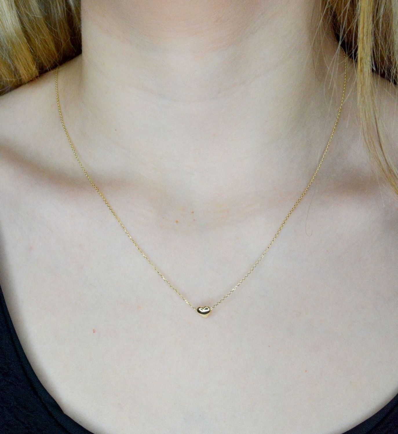 Naszyjnik złoty 585 celebrytka z serduszkiem DIA-NSZ-9722-585 (2).jpg