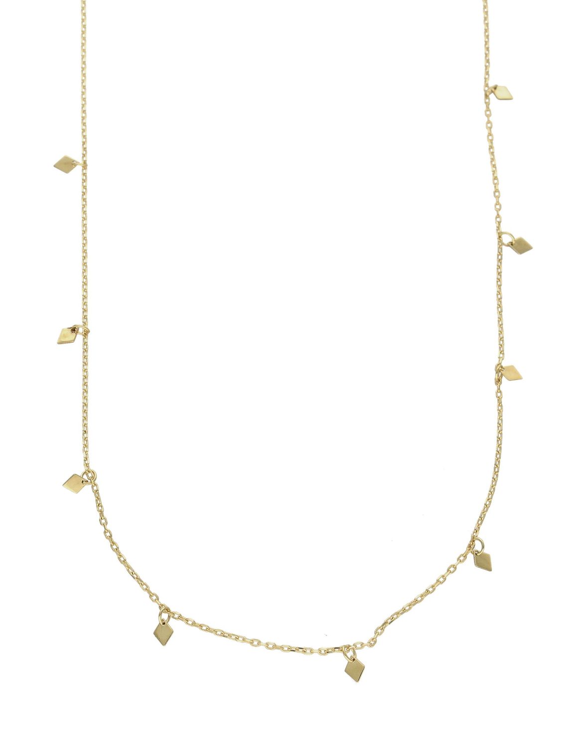 Naszyjnik złoty 585 celebrytka z rombami DIA-NSZ-9723-58 (2).jpg