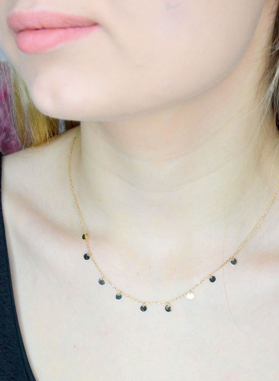 Naszyjnik złoty 585 celebrytka z kółeczkami DIA-NSZ-9729-585 (1).jpg