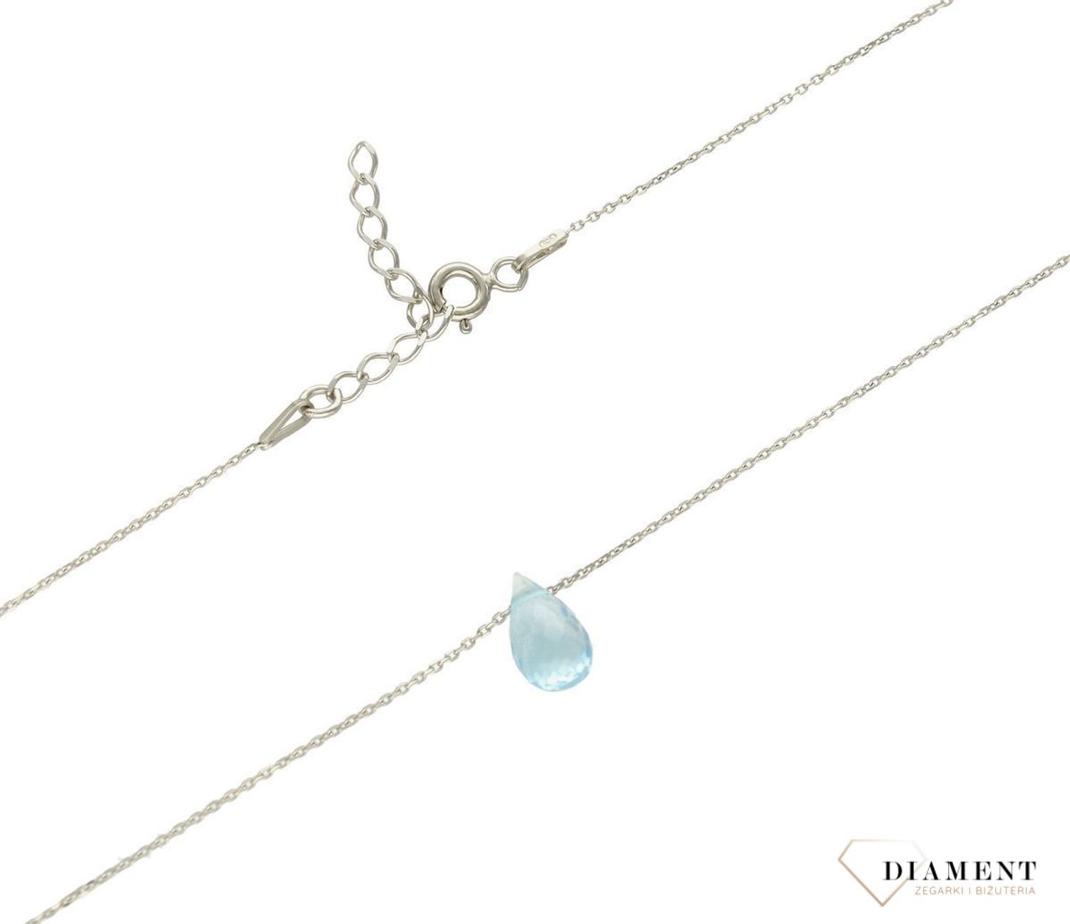 Srebrny naszyjnik damski z kamieniem naturalnym Topaz Sky Blue DIA-NSZ-9977-925 (2).jpg