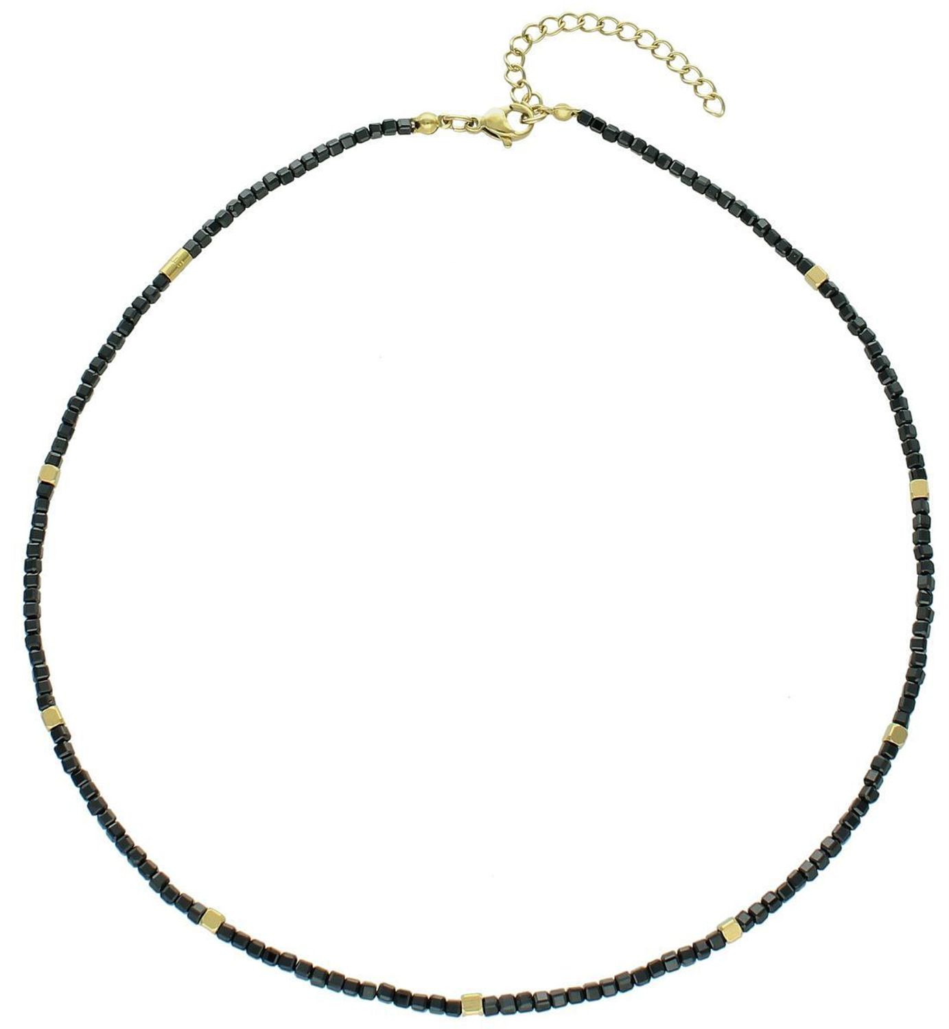 Naszyjnik damski stalowy z naturalnym spinelem  DIA-NSZ-A1484456-STAL.jpg