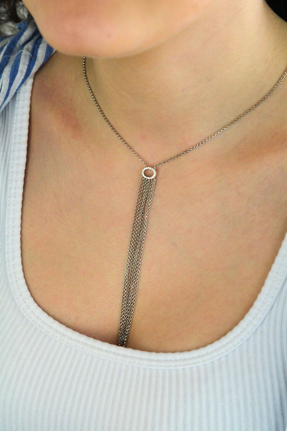 Naszyjnik Srebrny 925 „Aurora” z Cyrkoniami – Elegancka Krawatka DIA-NSZ-APARTI1-925.jpg