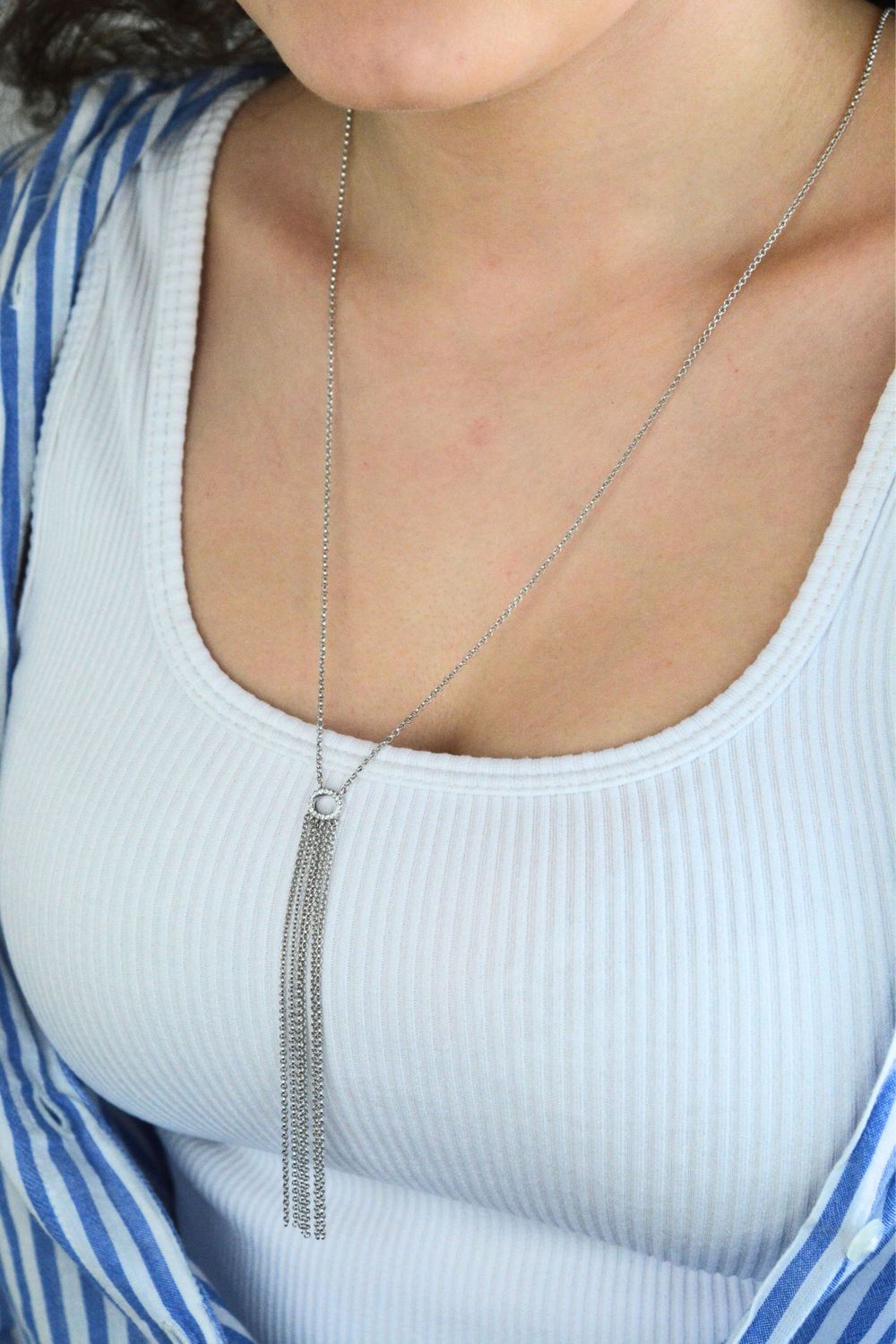 Naszyjnik Srebrny 925 „Aurora” z Cyrkoniami – Elegancka Krawatka DIA-NSZ-APARTI1-925.jpg