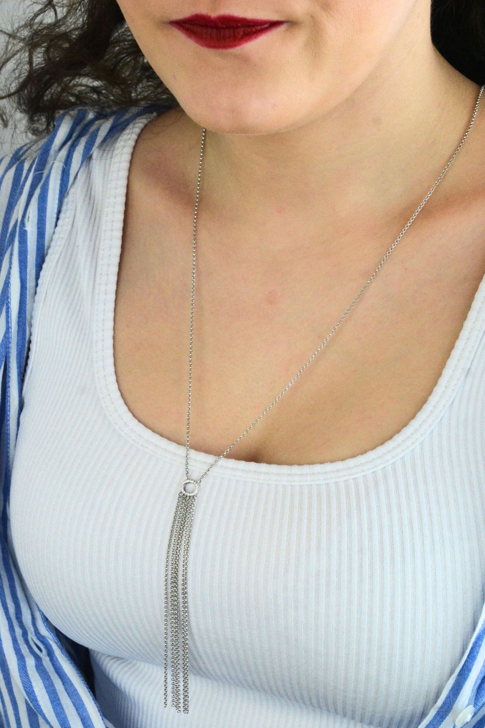 Naszyjnik Srebrny 925 „Aurora” z Cyrkoniami – Elegancka Krawatka DIA-NSZ-APARTI1-925.jpg