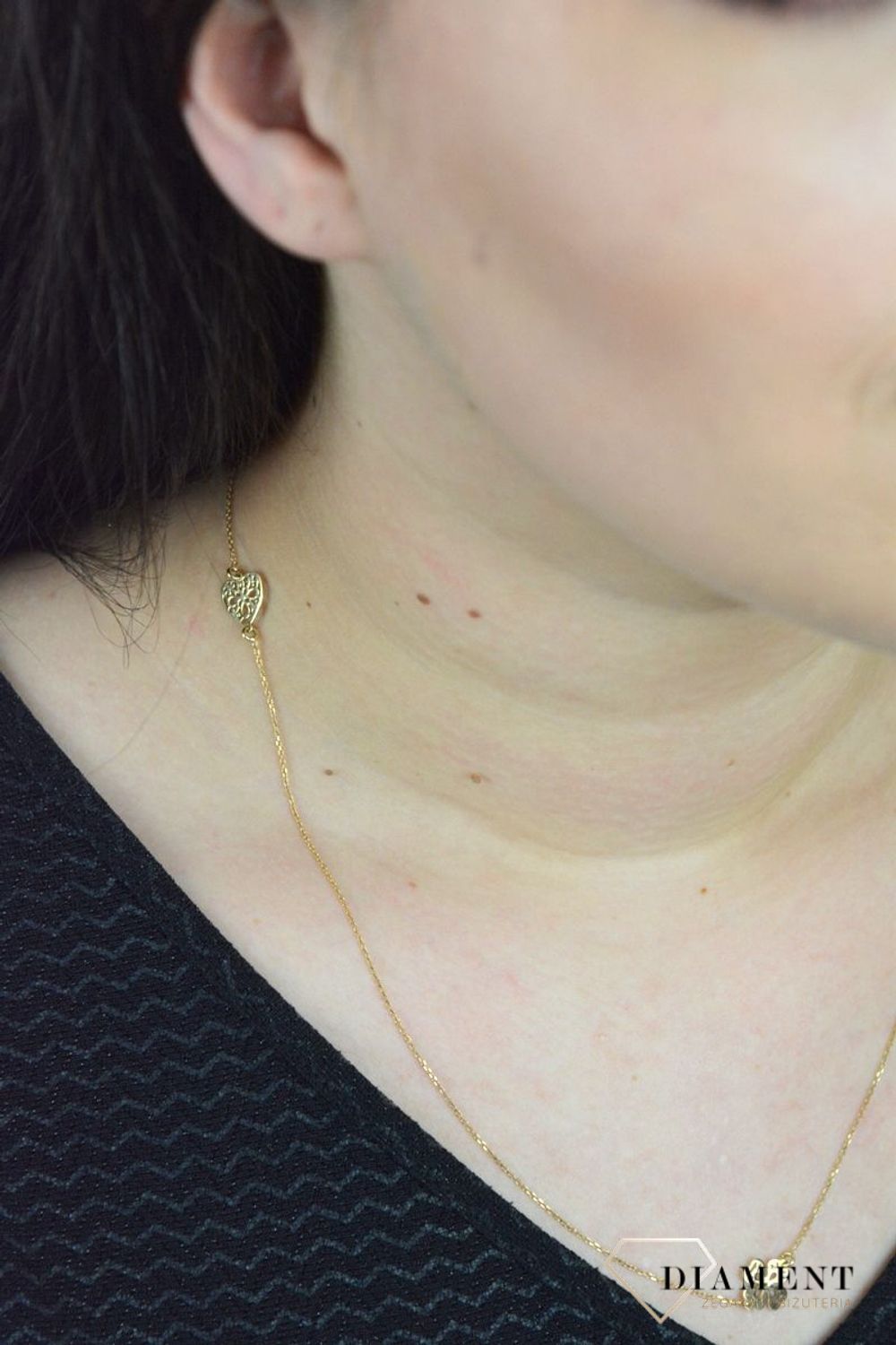 Srebrny naszyjnik celebrytka ażurowe serce, kółko, koniczynka DIA-NSZ-APARTI7-925..jpg