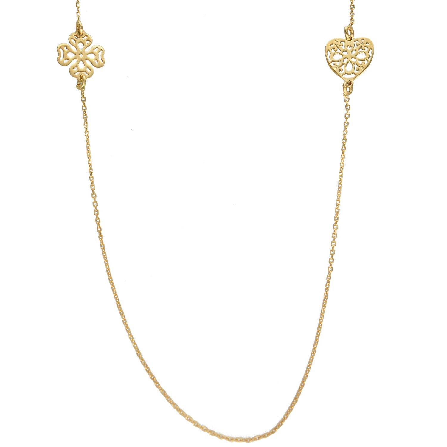 Srebrny naszyjnik celebrytka ażurowe serce, kółko, koniczynka DIA-NSZ-APARTI7-925..jpg