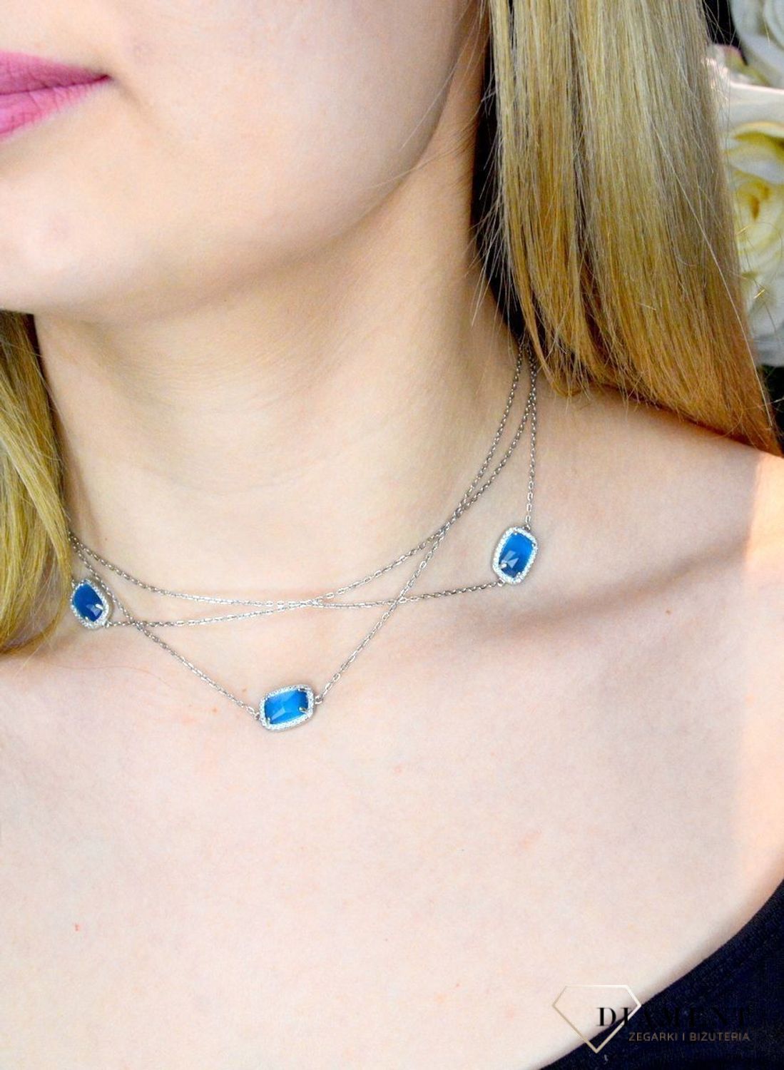 Srebrny długi naszyjnik z agatem i cyrkonią DIA-NSZ-APARTI89-925 (1).jpg