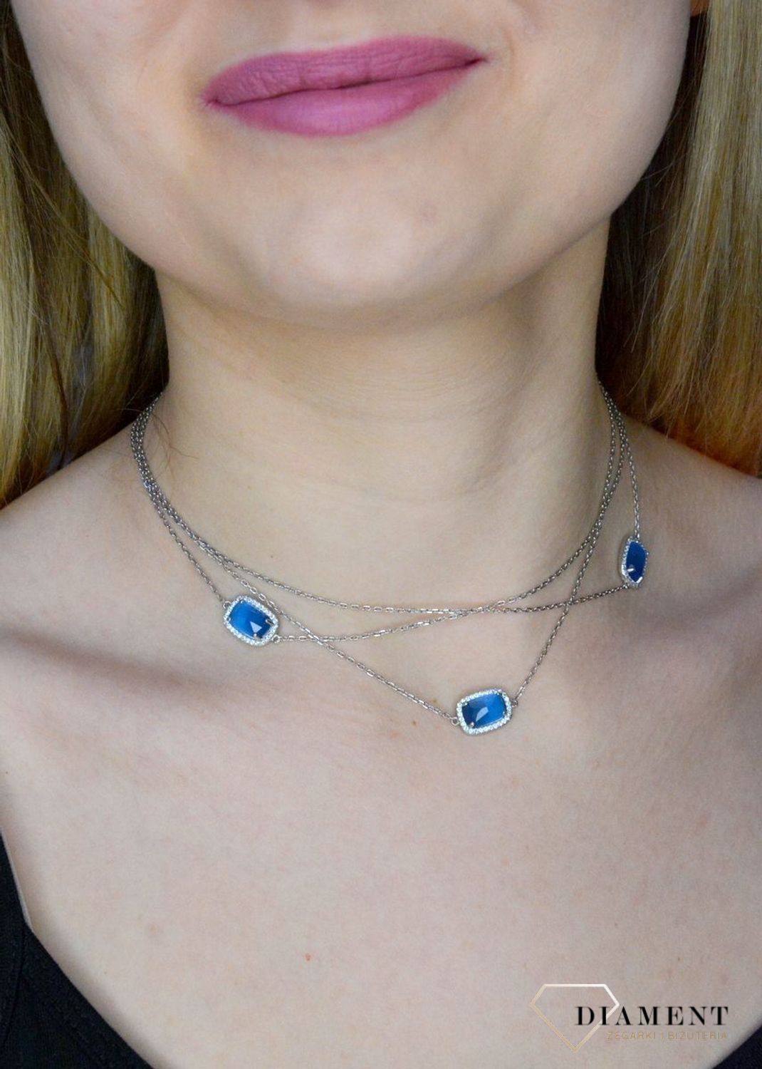 Srebrny długi naszyjnik z agatem i cyrkonią DIA-NSZ-APARTI89-925 (1).jpg