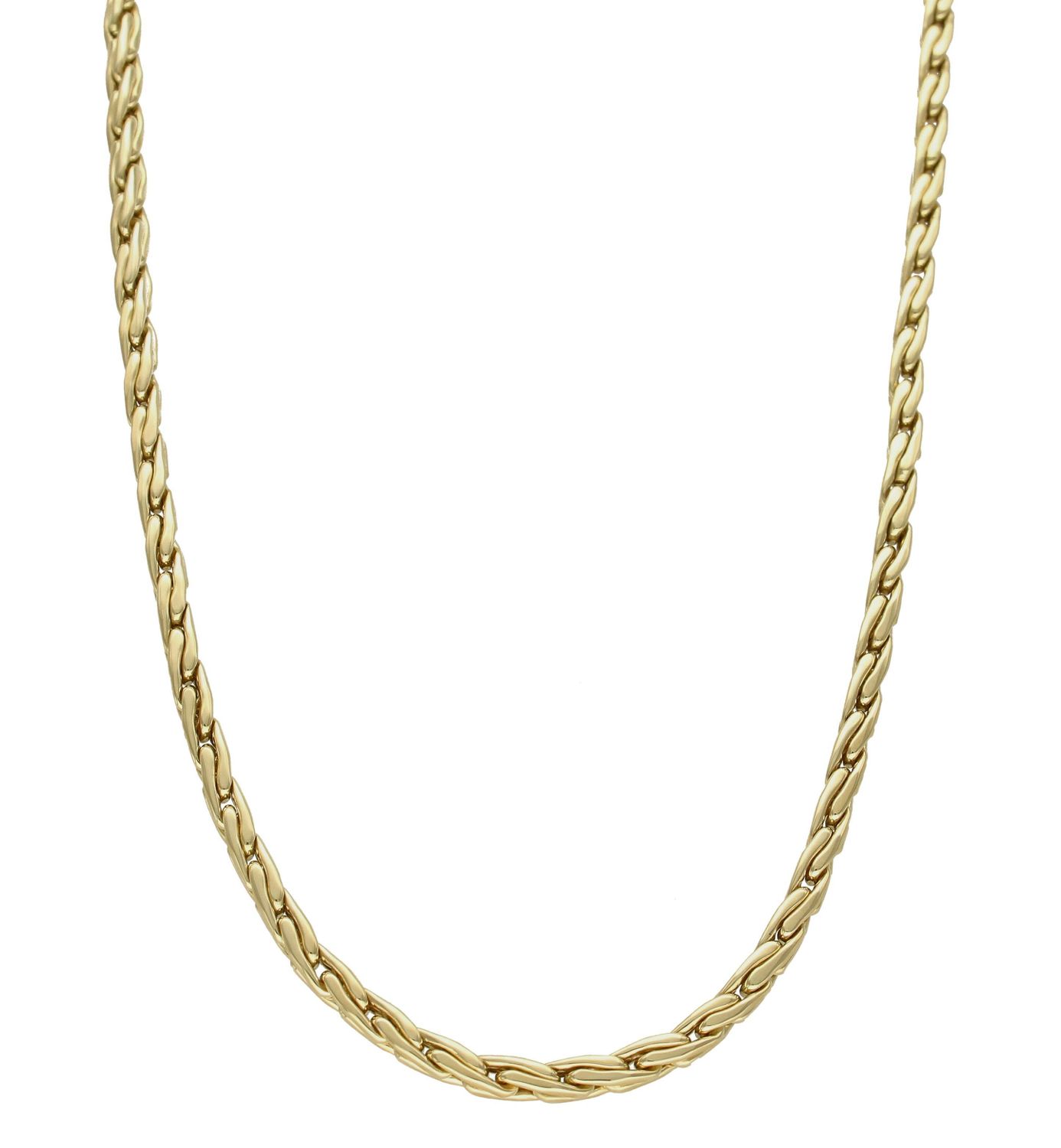 Złoty naszyjnik 585 kolia o wyjątkowym wzorze DIA-NSZ-B135.023Y-585. Naszyjnik wykonany ze złota próby 585, zapinany na karabińczyk. Jest to model bardzo prosty, ale szykowny ze względu na wykorzystanie do jego stworzeni.jpg