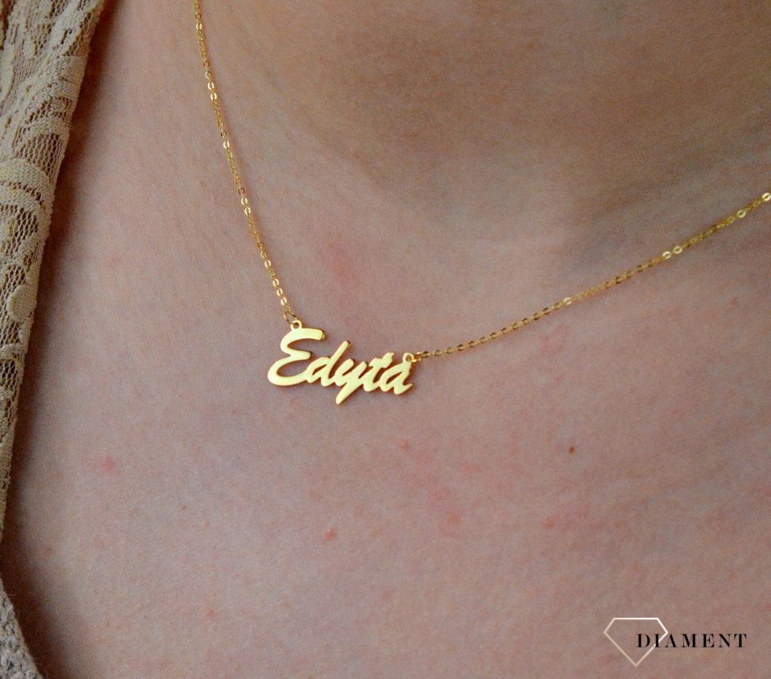 Złota celebrytka 333 z imieniem EDYTA DIA-NSZ-CEL235NG8KEDYTA-333.jpg