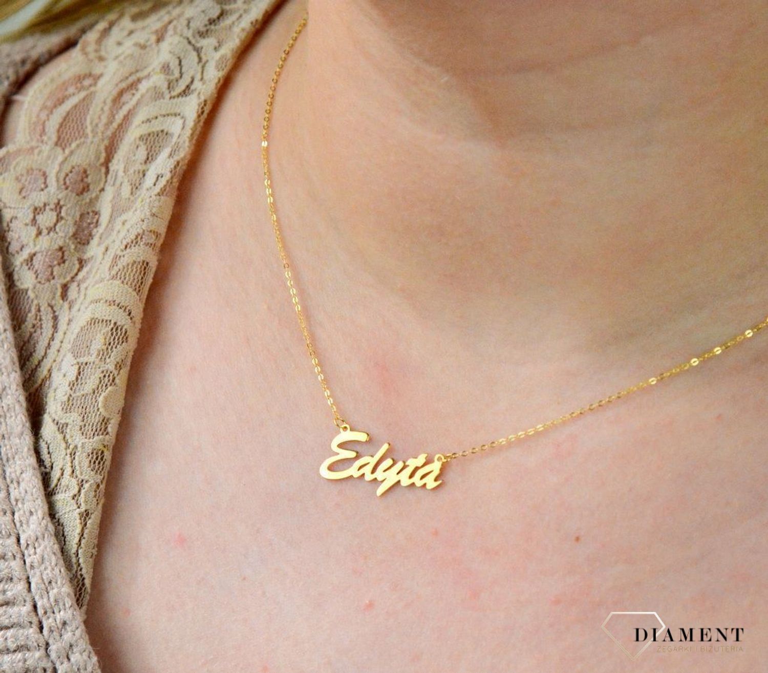 Złota celebrytka 333 z imieniem EDYTA DIA-NSZ-CEL235NG8KEDYTA-333.jpg