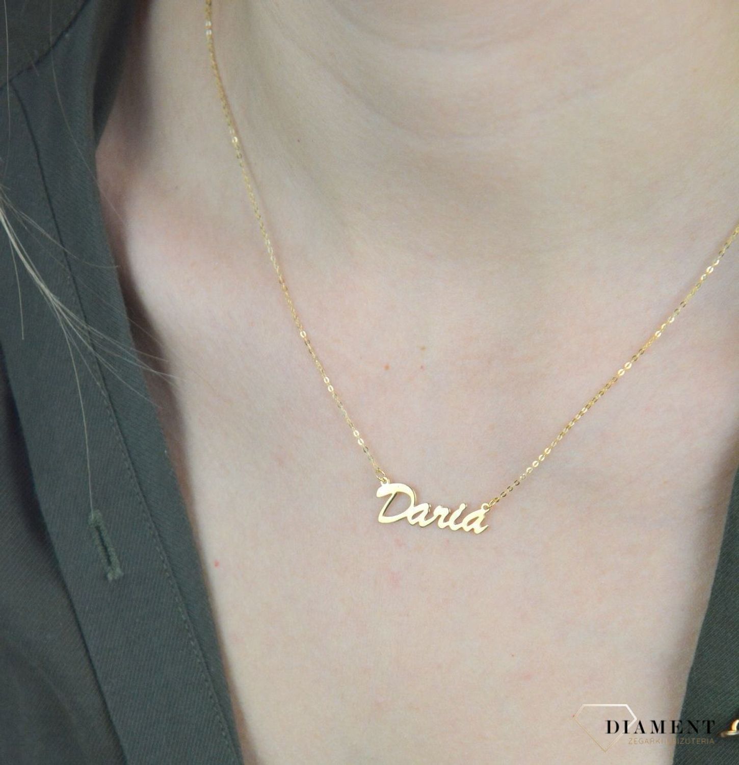 Złota celebrytka 333 z imieniem DARIA DIA-NSZ-CEL243NG8KDARIA-333.jpg