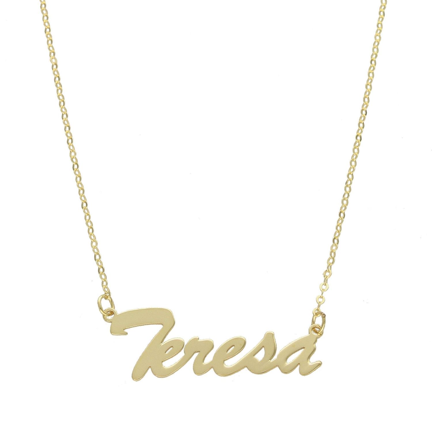 Złota celebrytka 333 z imieniem TERESA DIA-NSZ-CEL243NG8KTERESA-333.jpg