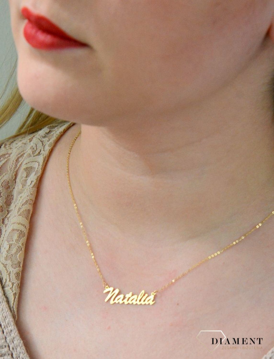 Złota celebrytka 333 z imieniem NATALIA DIA-NSZ-CEL245NG8KNATALIA-333.jpg