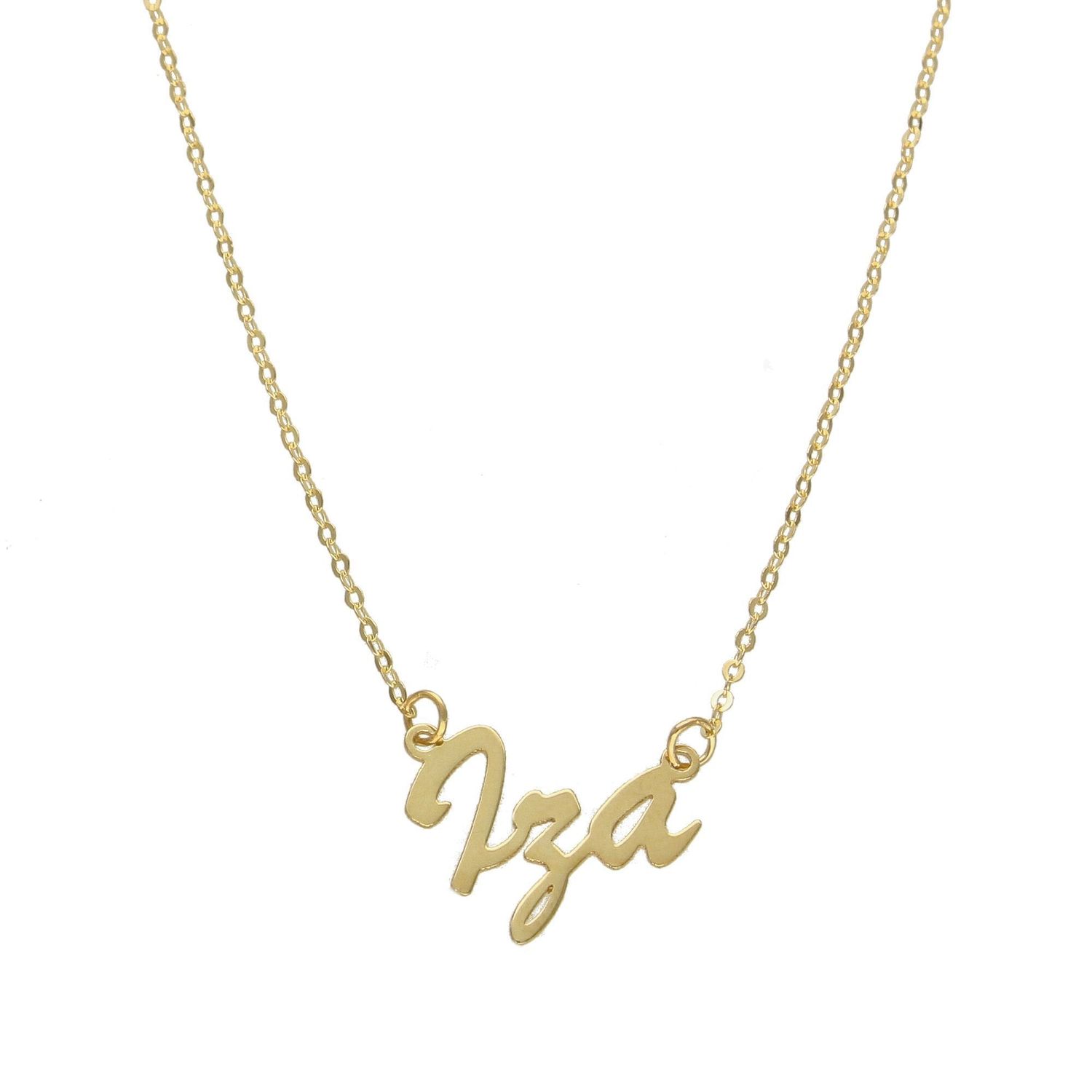 Złota celebrytka 333 z imieniem IZA DIA-NSZ-CEL252NG8KIZA-333.jpg