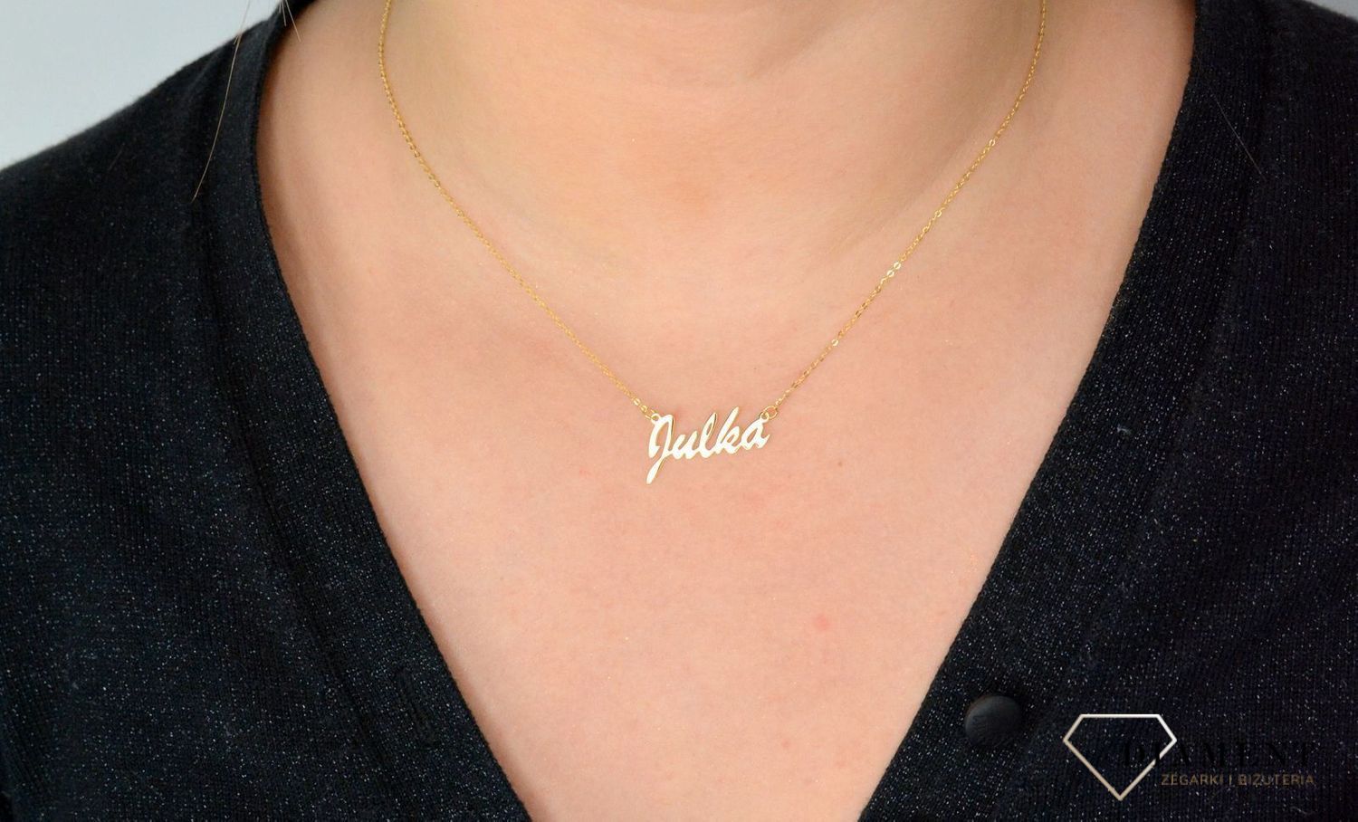 Naszyjnik celebrytka z imieniem Julka CEL252NG8KJULKA.jpg