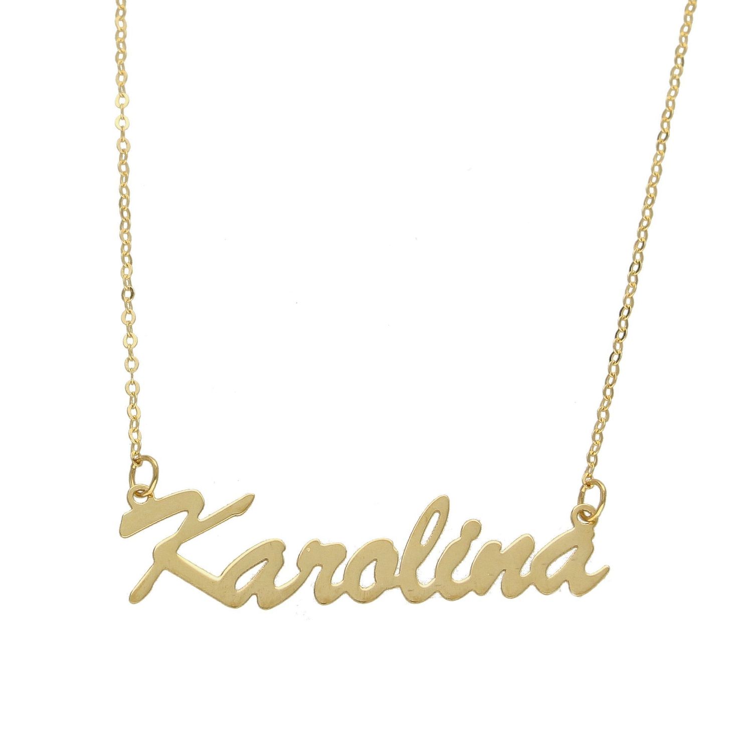 Złota celebrytka 333 z imieniem KAROLINA DIA-NSZ-CEL264NG8KKAROLINA-333.jpg