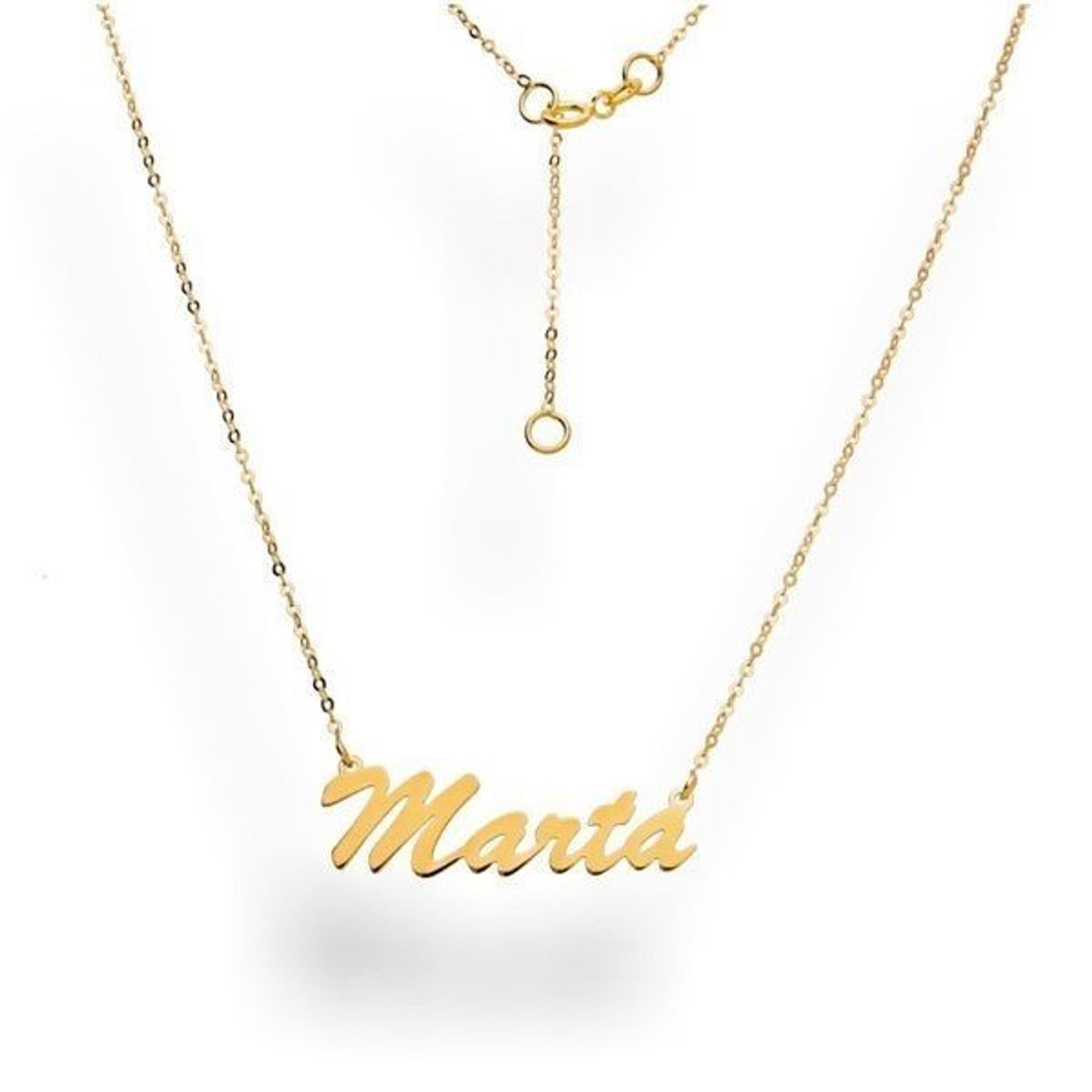 Złoty naszyjnik celebrytka z imieniem MARTA DIA-NSZ-CEL275NG8KMARTA-333.jpg