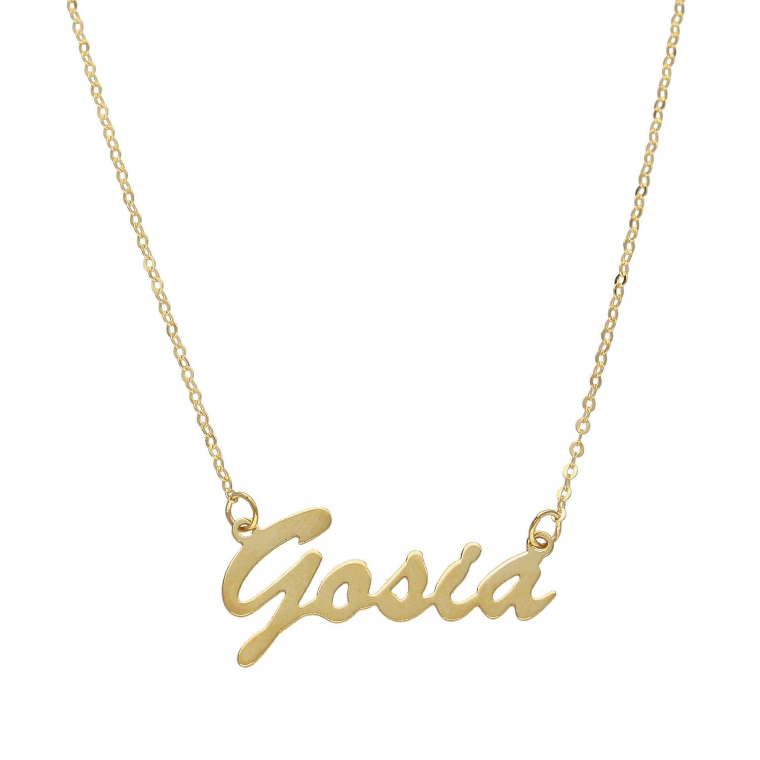 Złota celebrytka 333 z imieniem GOSIA DIA-NSZ-CEL276NG8KGOSIA-333.jpg